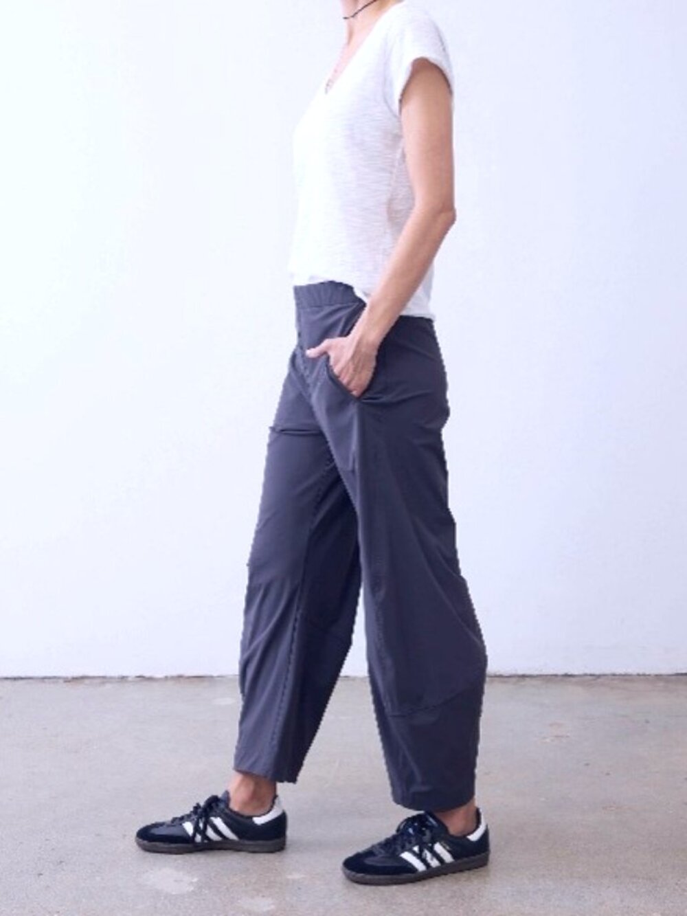 RUTI "On the Loose" Work Pants - GRAPHITE - SIZE 8 - NWT